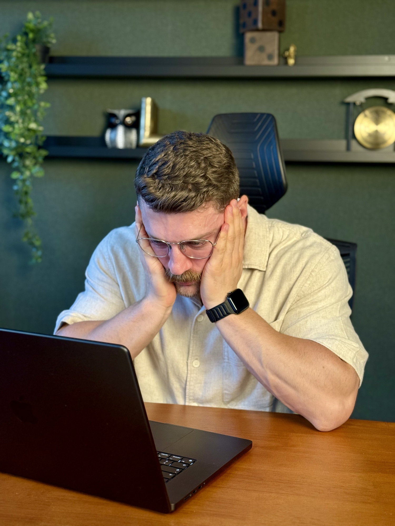 Business owner overwhelmed